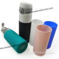 Customized silicone bottle sleeve para sa glass bottle.